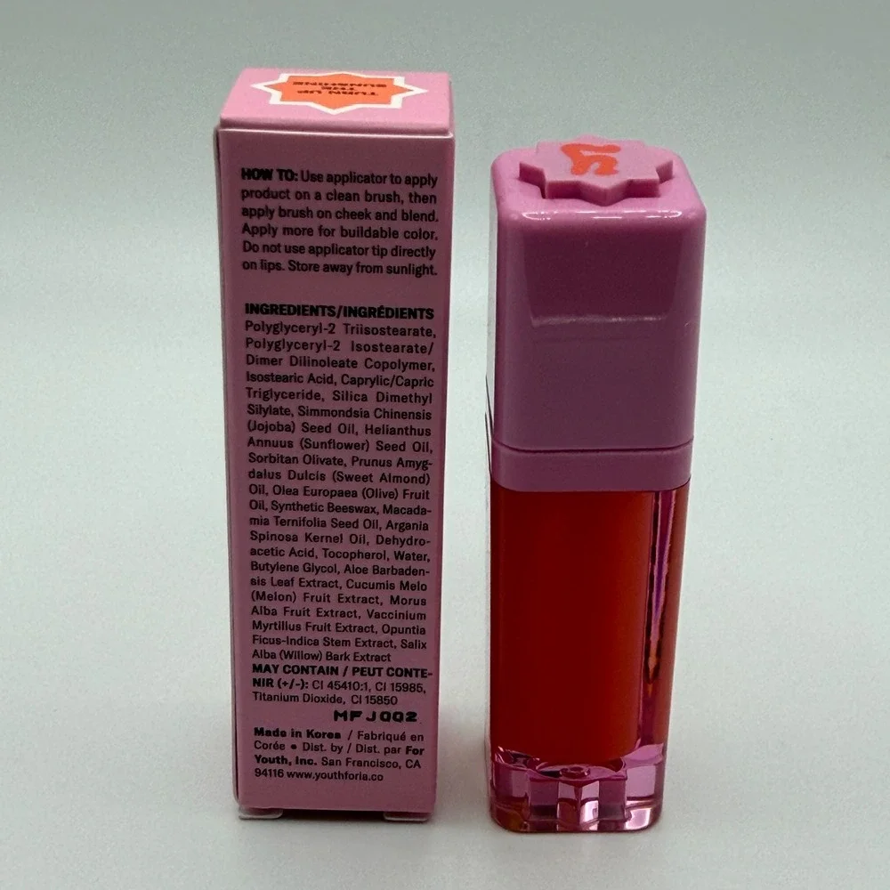 Youthforia BYO Blush Color Changing Blush Oil Turn Up The Sunshine 6.5ml NIB